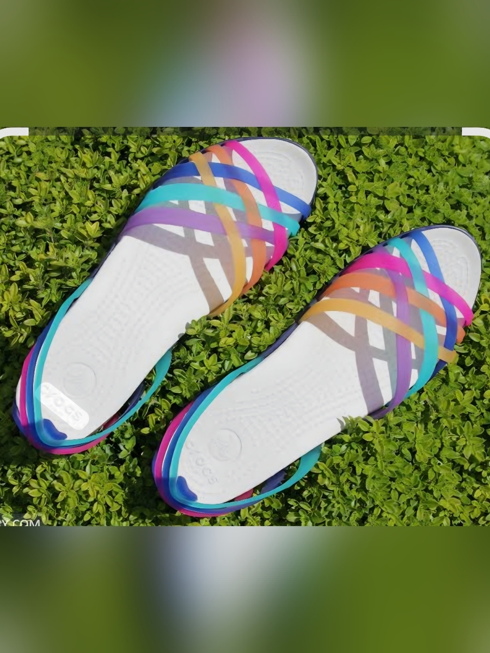 Crocs Isabella Strappy Sandal Multicolor.